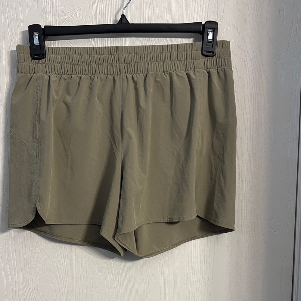 Banana Republic Green Athletic Shorts Lightweight Moisture-Wicking